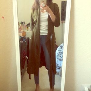 Green jacket from top shop